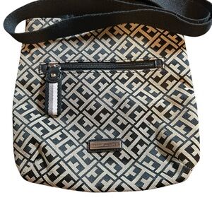 Tommy Hilfiger Black and Red Interior Bag